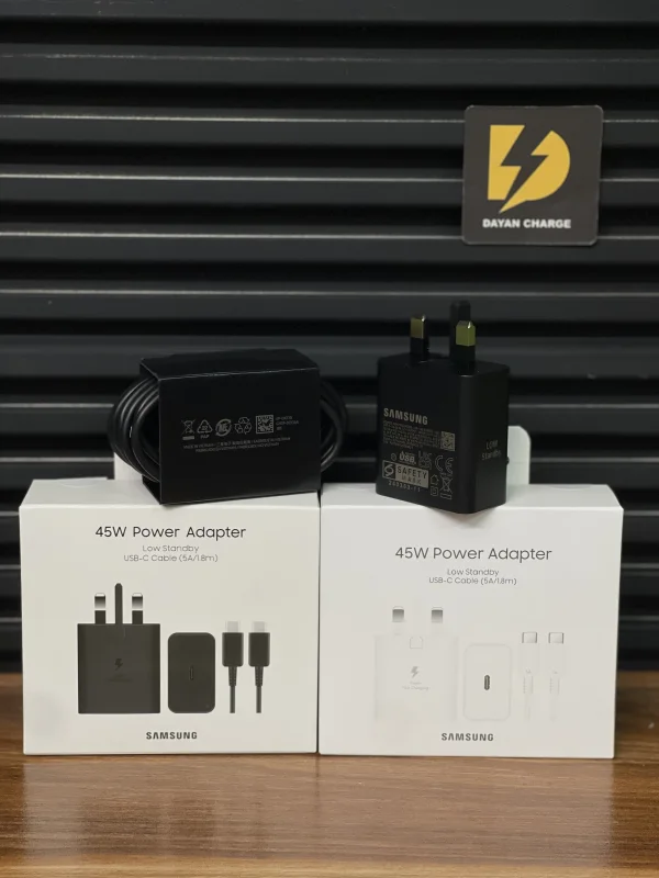 شارژر 45W اورجینال باکابل 1/8m سامسونگ